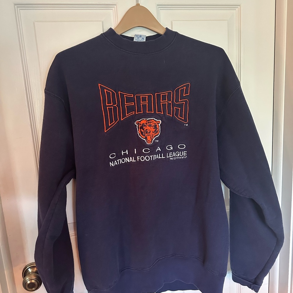 Chicago Bears Men's/Women’s Navy Sweater. Vintage